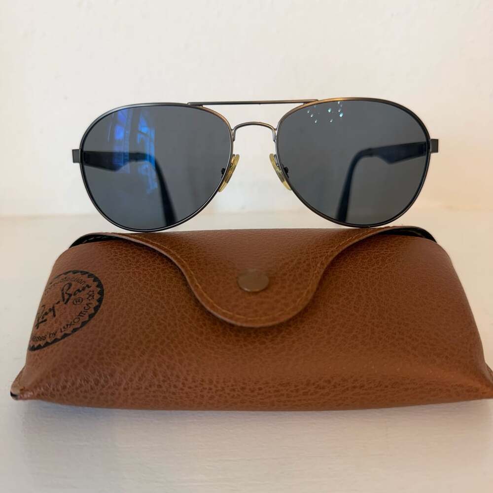 Ray-Ban RB3549 Size 58-16 Aviator Sunglasses With Case